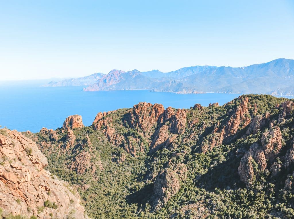 Randonnée extérieure complète dans les Calanques de Piana