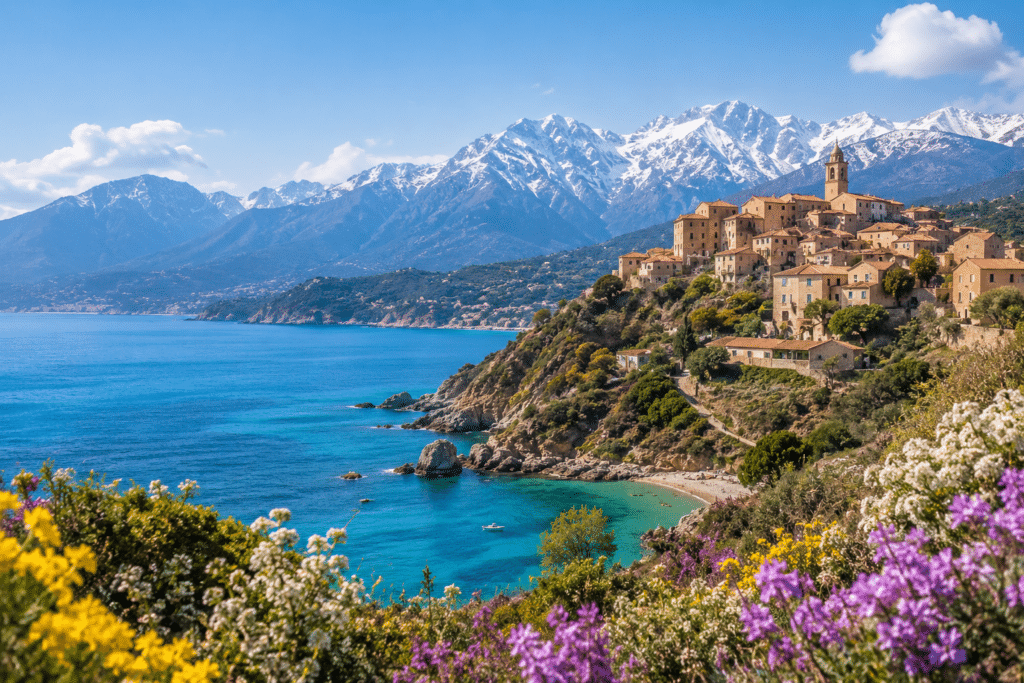 Voyager en Corse au printemps